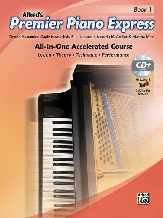 Alfred's Premier 1 Express-Piano : Bk 1 w/CD -