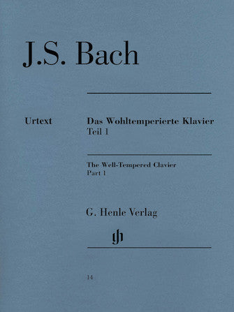 Bach The Well-Tempered Clavier – Revised Edition: Part I (BWV 846-869) -