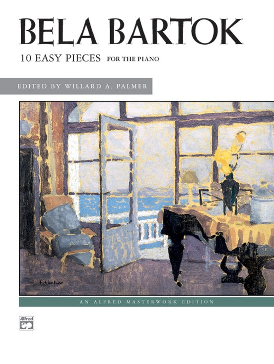Bela Bartok, 10 Easy Pieces-Piano -