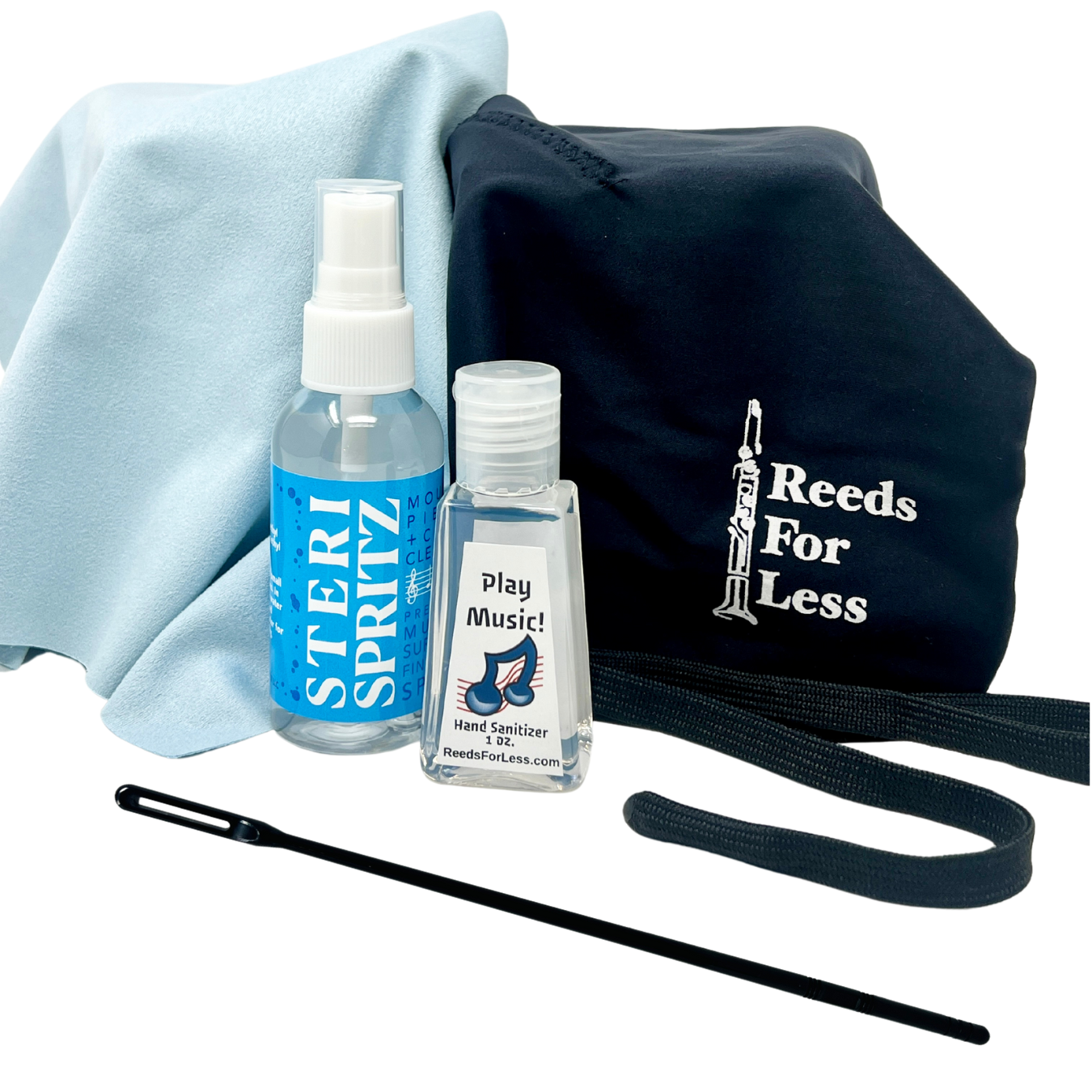 Flute Care Kit BASIC - NO PAD SAVER - San Diego Music Studio - San Diego Music Studio -