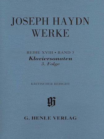Haydn Piano Sonatas, 3rd sequence -