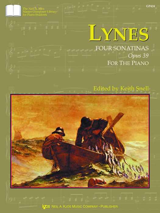 Lynes, 4 Sonatinas Opus 39-Piano : MCL -