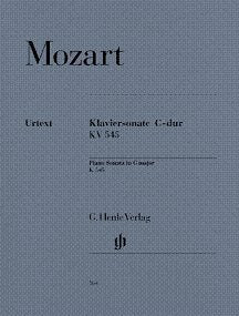 Mozart Sonata In C Major Kv545 Piano Book -