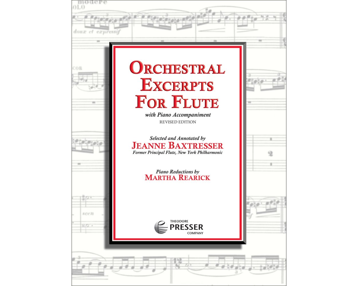 Orchestral Excerpts For Flute-Flute -