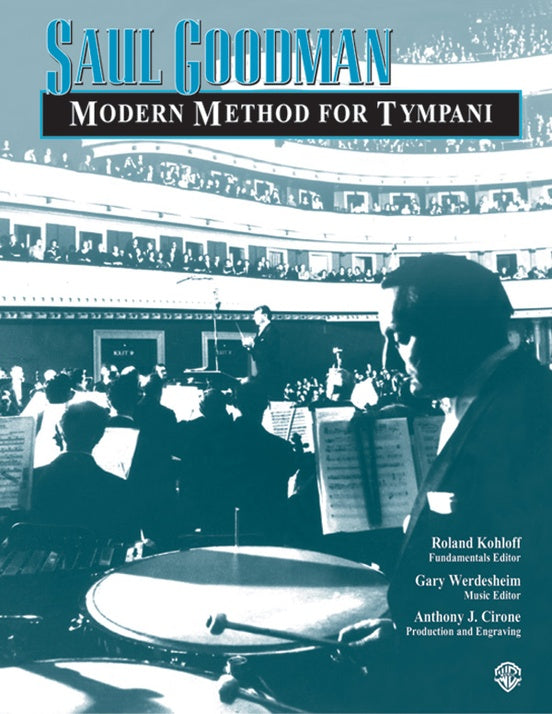 Saul Goodman: Modern Method for Timpani -