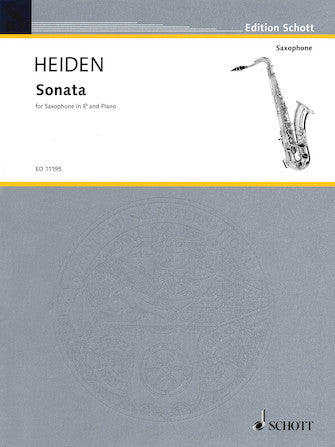 Sonata, A. Sax. & Piano -
