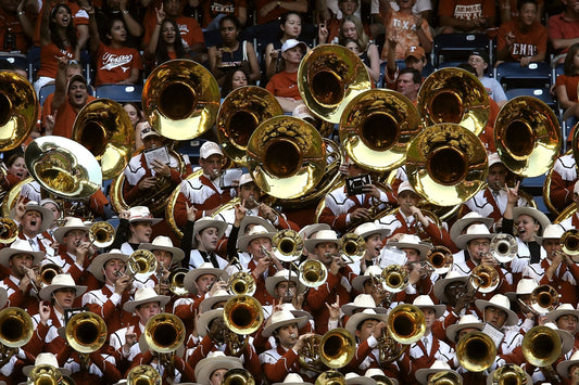Band in the stands