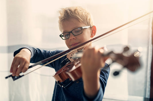 Boy Playing Violin