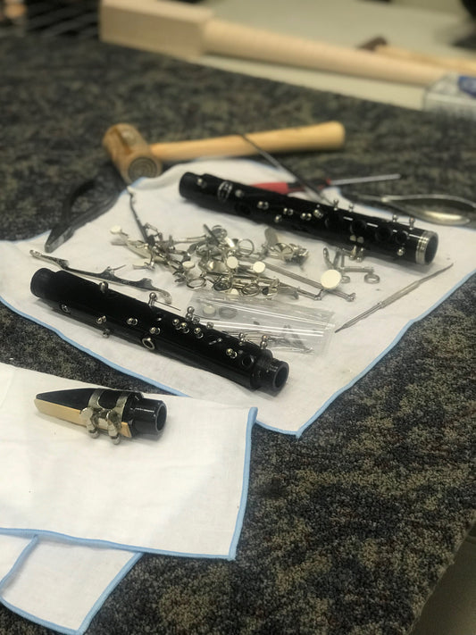 Clarinet in pieces