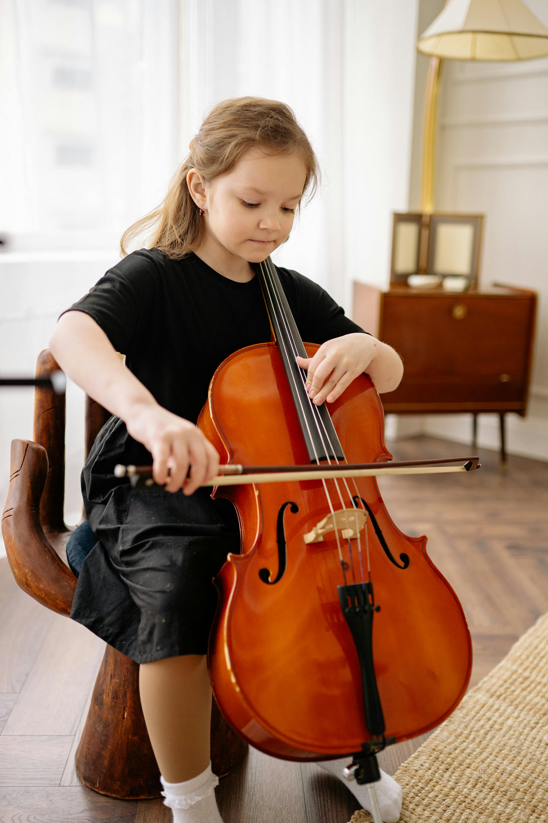 Girl Playing Cello
