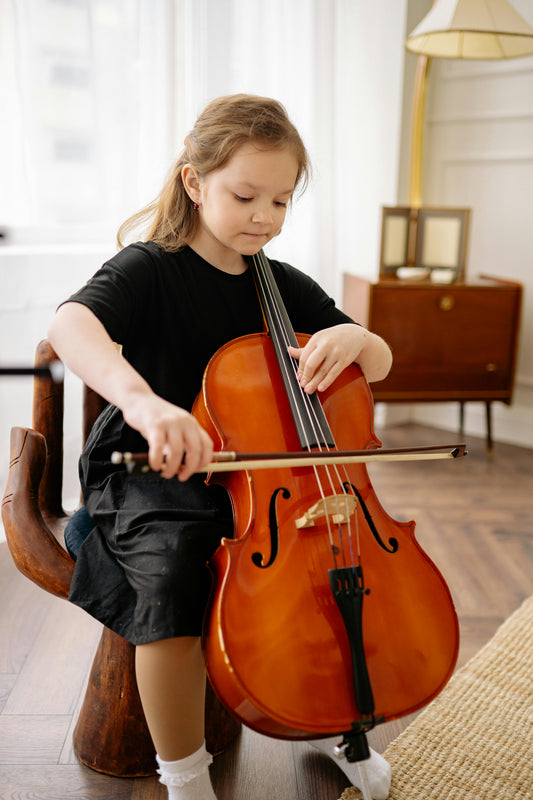 Girl Playing Cello