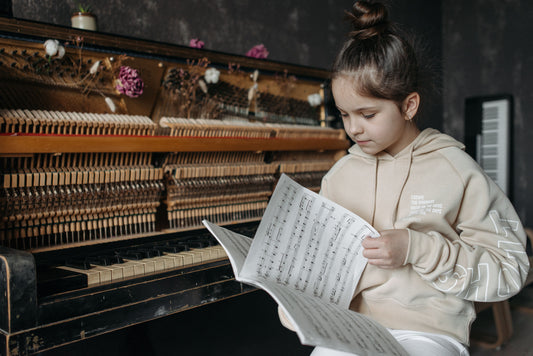 Girl at piano