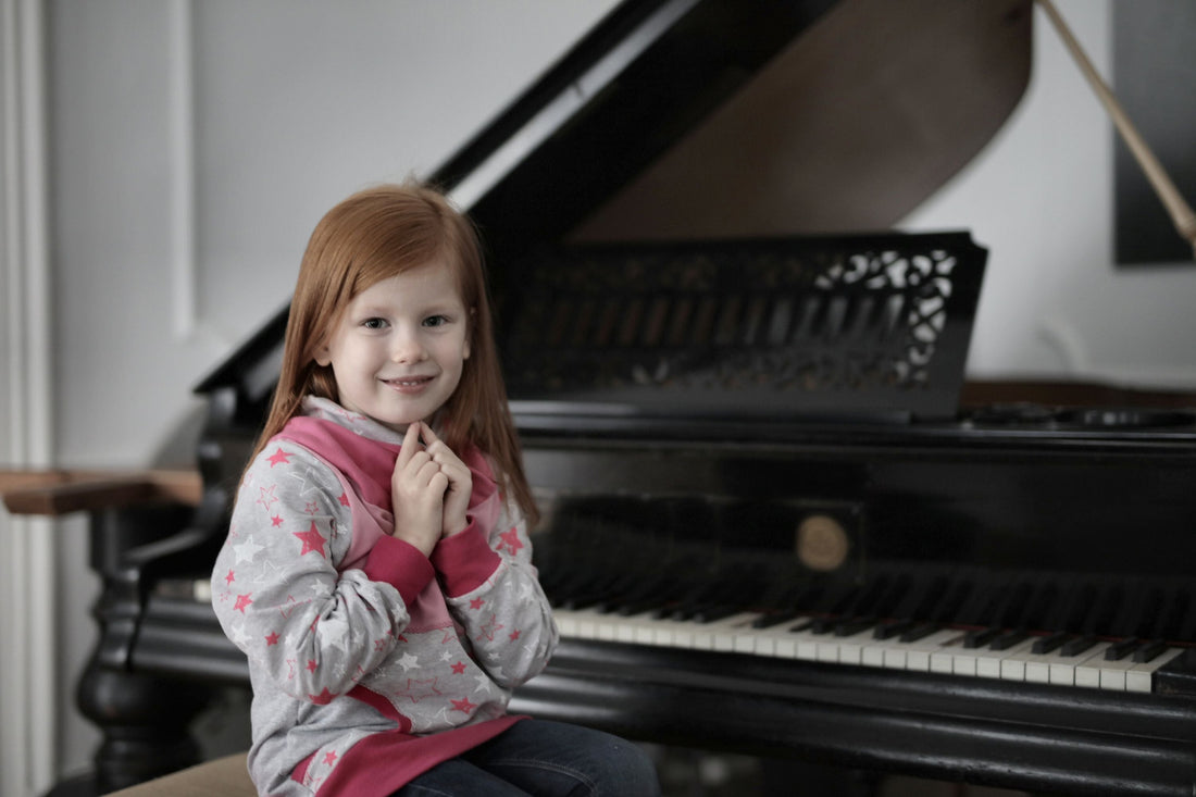 Girl at piano