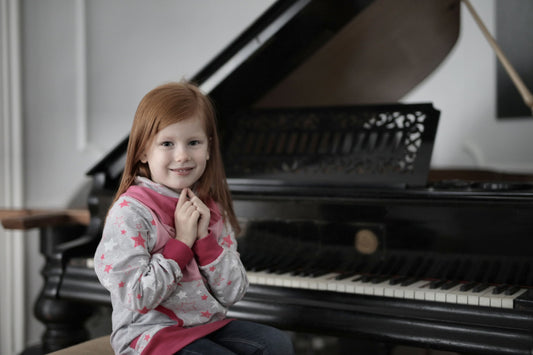Girl at piano