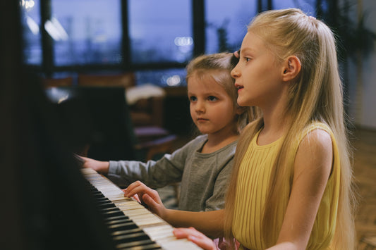 Girls at Piano