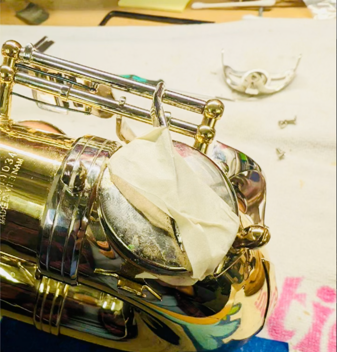 Sax Pad Tape