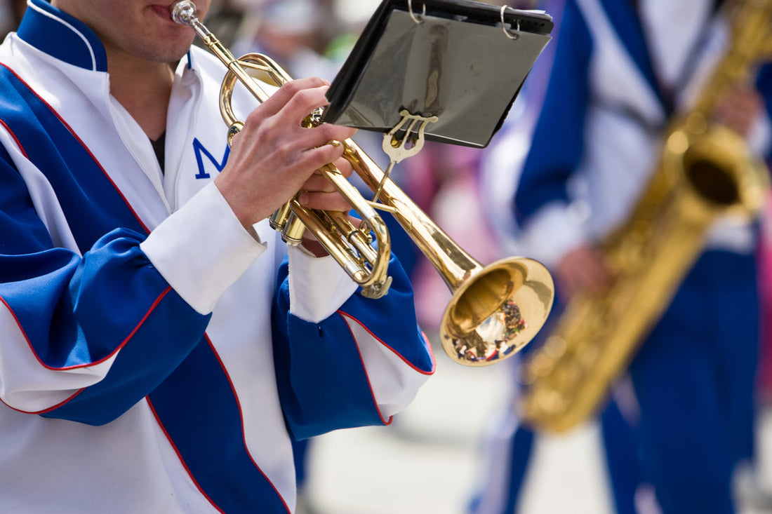 Close up of Trumpet player