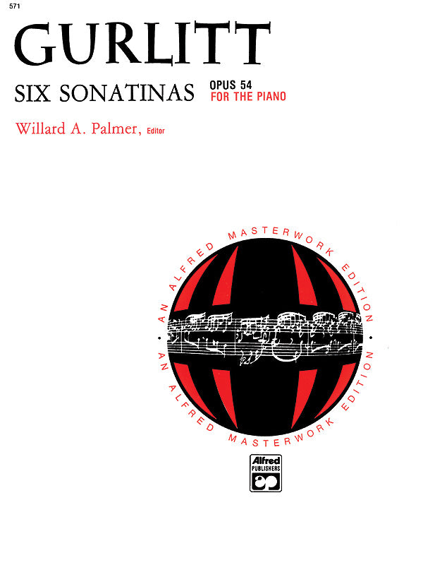 Gurlitt Six Sonatinas-Piano - 