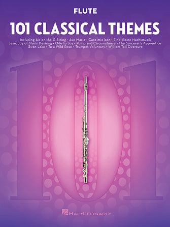 101 Classical Themes - Instrumental Folio Softcover - San Diego Music Studio - Hal Leonard Corporation - sheet music