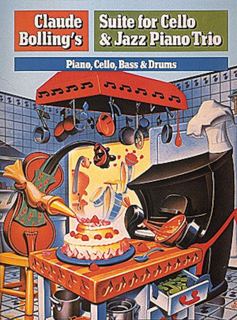 Suite for Cello and Jazz Piano Trio Set of Parts Instrumental Folio - San Diego Music Studio - Hal Leonard Corporation - 