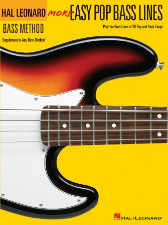 More Easy Pop Bass Lines-Bass : Bk 2/CD - 