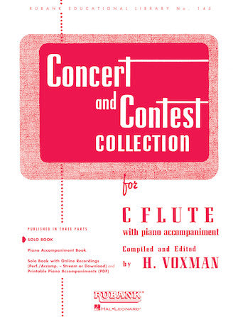 Rubank Concert and Contest - Solo Book Only - 