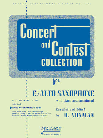 Rubank Concert and Contest - Solo Book Only - 