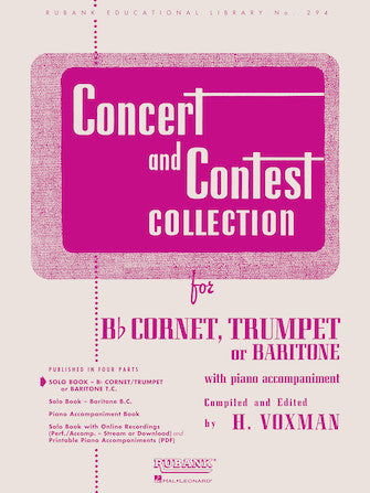 Rubank Concert and Contest - Solo Book Only - 
