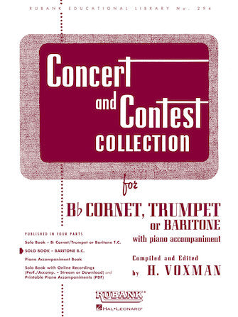 Rubank Concert and Contest - Solo Book Only - 