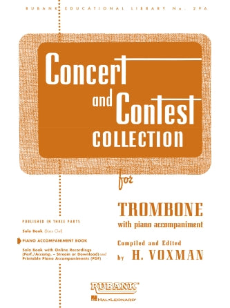 Rubank Concert and Contest: PIANO ACCOMP - 