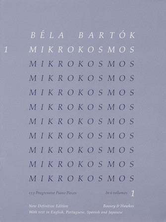 Bartok, Mikrokosmos-Piano