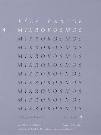 Bartok, Mikrokosmos-Piano - 
