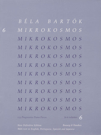Bartok, Mikrokosmos-Piano - 