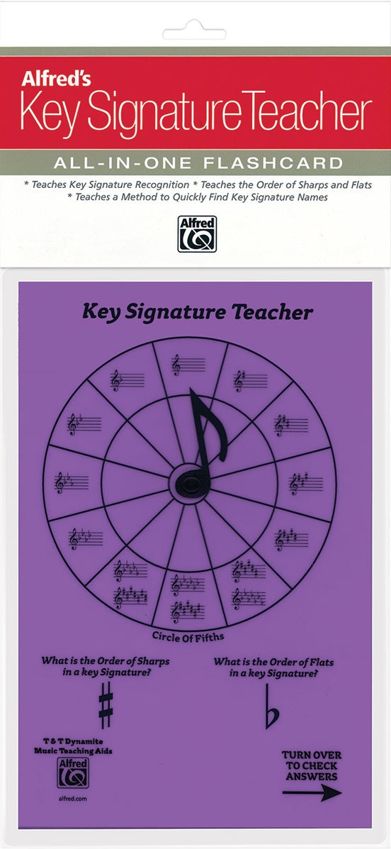 Alfred's Key Signature Teacher: All-In-One Flashcard - 