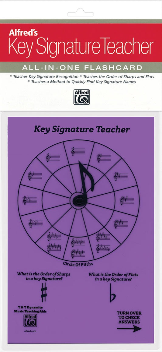 Alfred's Key Signature Teacher: All-In-One Flashcard - 