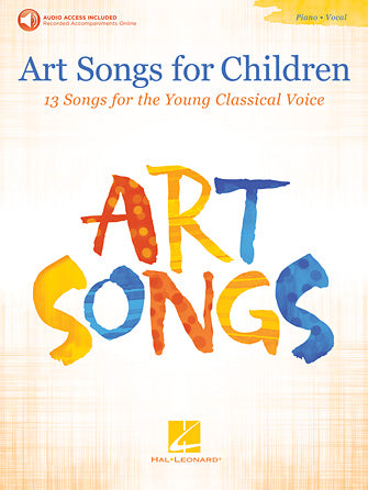 Art Songs for Children-Voice : Bk w/CD - 