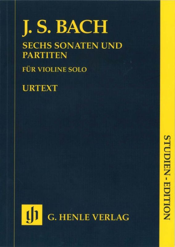 Bach Sonatas and Partitas BWV 1001-1006 for Violin solo - 