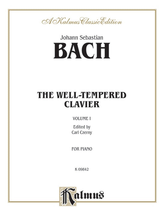 Bach Well-Tempered Clavier Piano - 