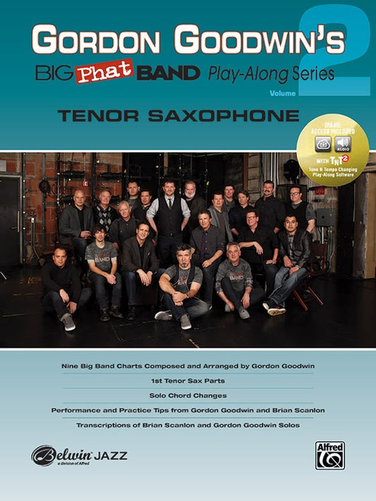 Big Phat Band Play-Along-Tenor Sax : Vol 2 - 