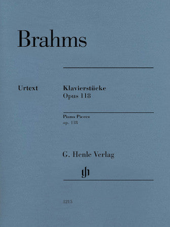 Brahms - Klavierstücke, Op. 118 - 