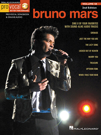 Bruno Mars Pro Vocal-Voice : Vol 58 - 