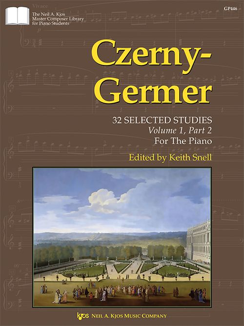 CZERNY-GERMER:32 SELECTED STUDIEST, VOL 1, PART 2 - 
