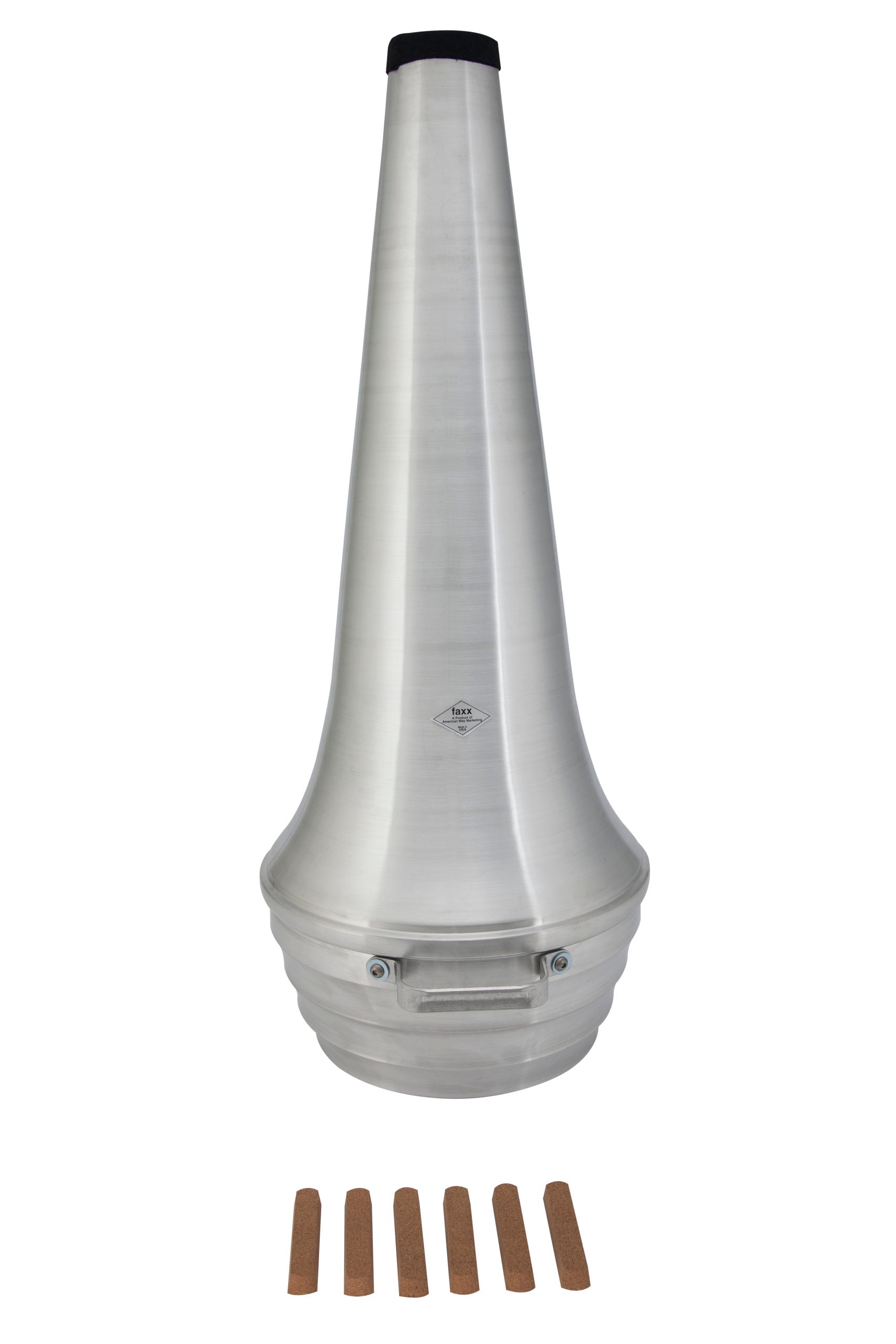 Faxx FTUM401 – Tuba Straight Mute, Aluminum - 