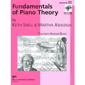 Fundamentals of Piano Theory - Answer Books - 