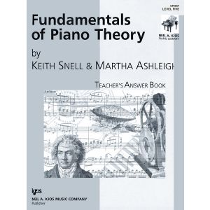 Fundamentals of Piano Theory - Answer Books - 