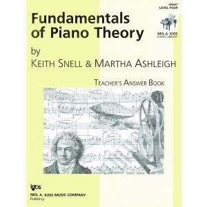 Fundamentals of Piano Theory - Answer Books - 