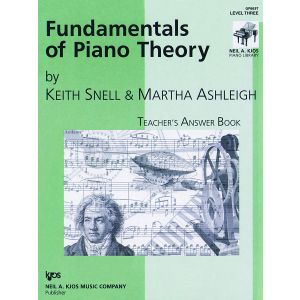 Fundamentals of Piano Theory - Answer Books