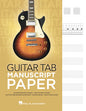 Guitar Tab Manuscript Paper - 