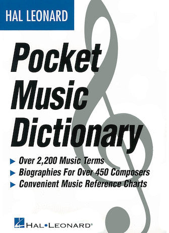 HL Pocket Music Dictionary-Theory : Pocket - 