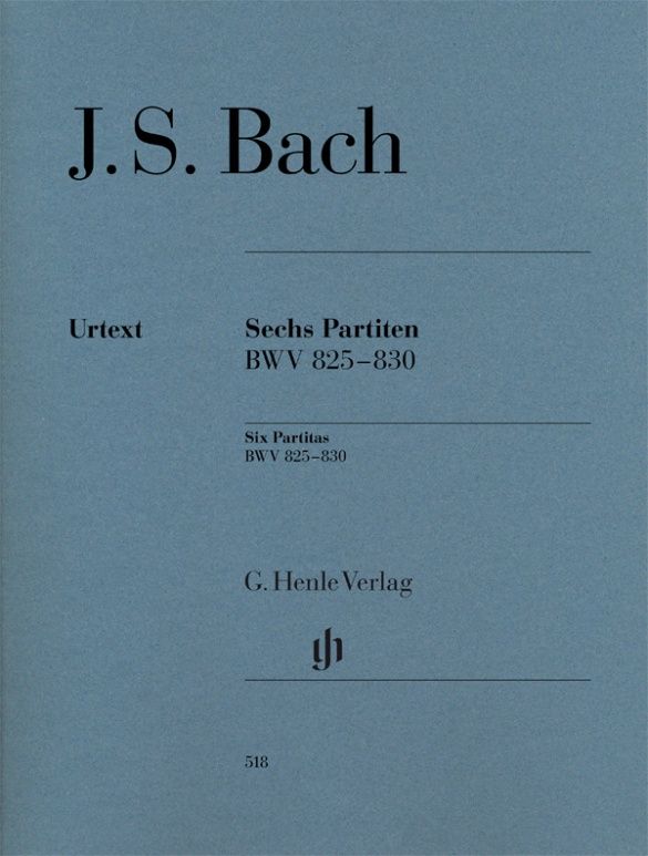 Henle Bach Six Partitas Bwv 825-830